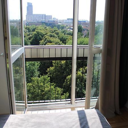 Strict Center Warsaw Comfortable Apartment, 10Th-Floor With Beautiful View On The Park And Skyscrapers, Free Wifi, Self Check-In/Out Екстериор снимка