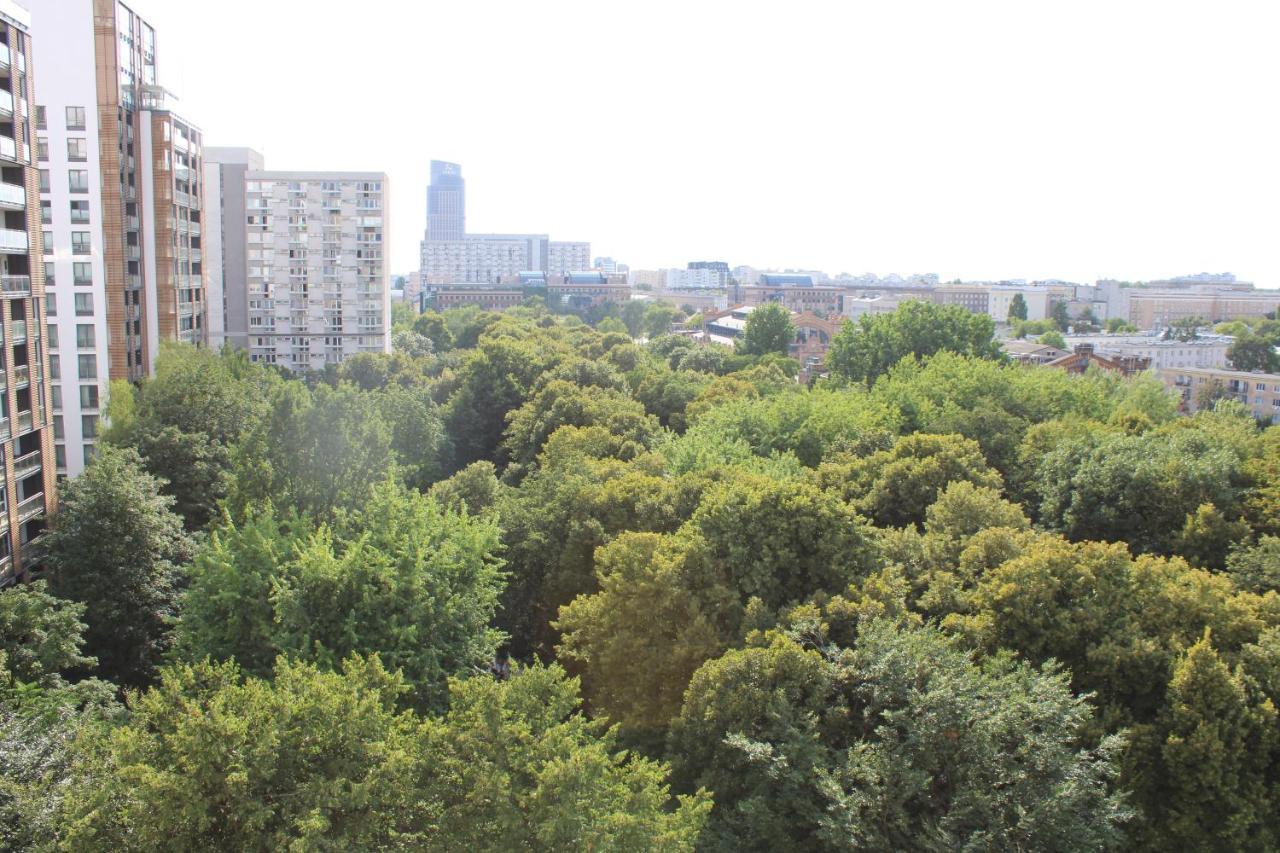 Strict Center Warsaw Comfortable Apartment, 10Th-Floor With Beautiful View On The Park And Skyscrapers, Free Wifi, Self Check-In/Out Екстериор снимка
